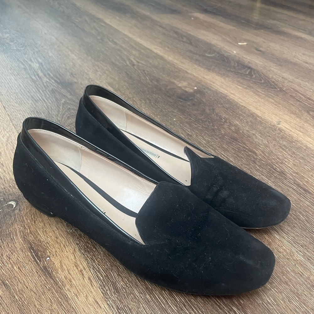 Nicholas Kirkwood suede black loafers size 38.5